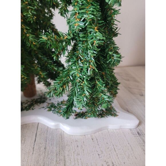 Dept 56 Village spruce tree Forest accessory xmas snow - Picture 5 of 12